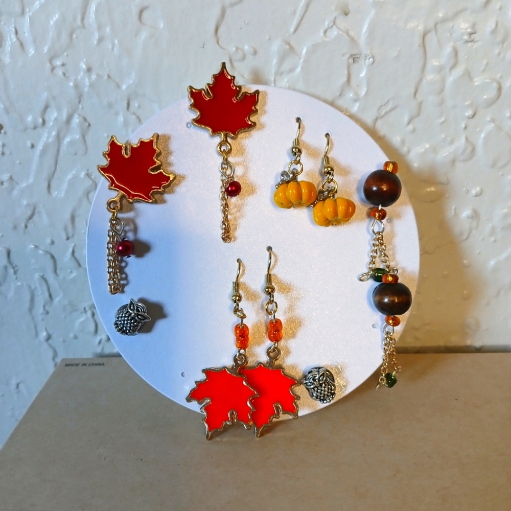 Autumn earrings